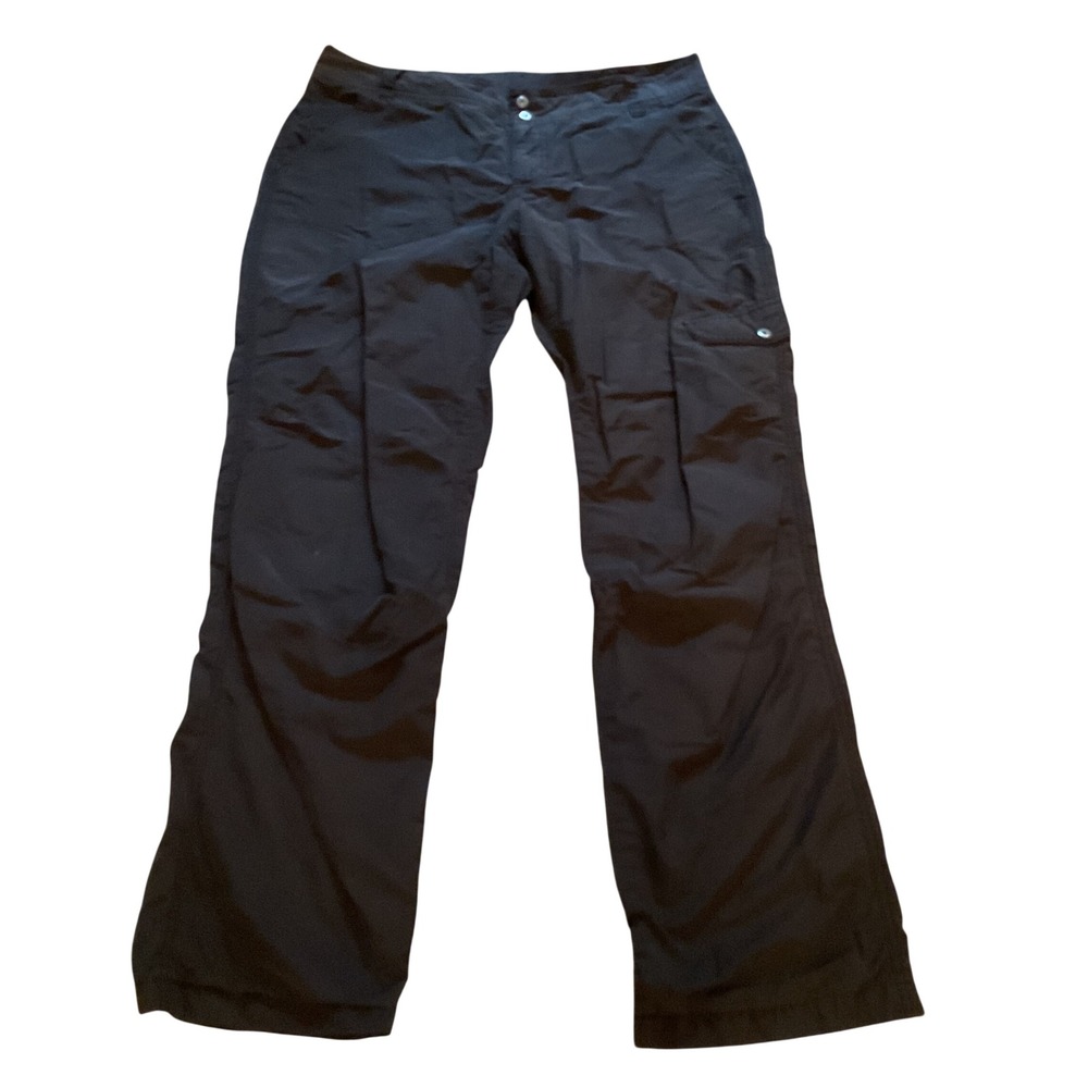 Columbia Womens Black Cargo Hiking Pants AL8139 Regular Fit Size M